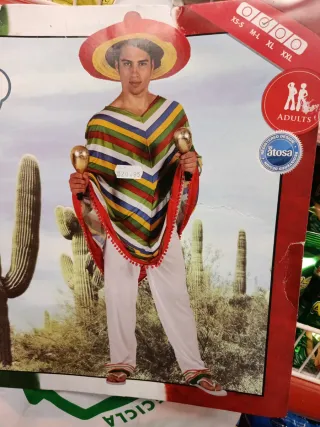 Disfraz Mexicano Atosa Talla ML
