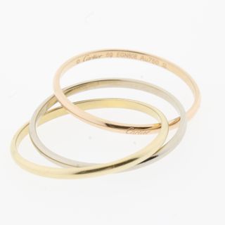 Anillo Cartier Trinity Oro 3 Tonos Talla 60