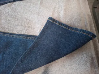 Pantalón vaquero premamá azul