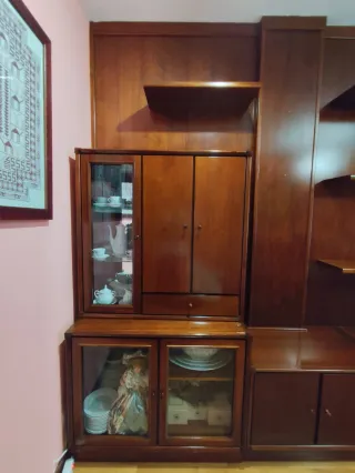 Mueble de salón modular madera