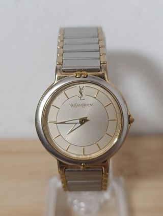 Reloj Yves Saint Laurent unisex oro y plata