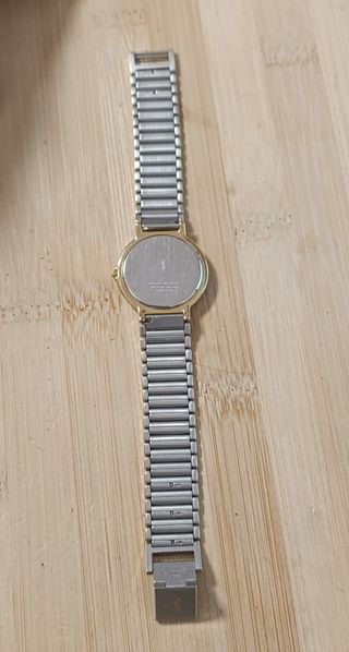 Reloj Yves Saint Laurent unisex oro y plata