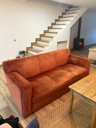 Sofá 3 plazas vintage