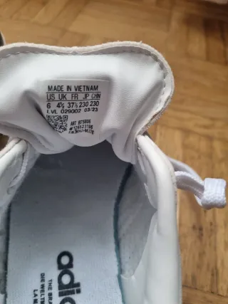 Zapatillas Adidas Samba Gris y Blanco