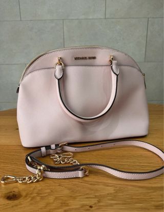 Bolso Michael Kors Rosa y Dorado