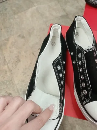 Zapatillas negras talla 37