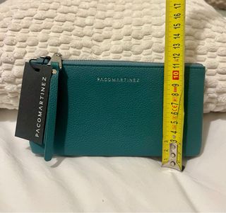 Cartera Paco Martinez Verde/Teal