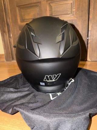 Casco Moto MY Helmet Caponord Negro Mate XL