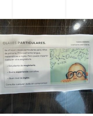 Clases Particulares.Telefono: 642 71 80 61.