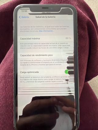 iPhone 11 Negro con pantalla rota