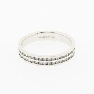 Alianza Oro Blanco Diamantes