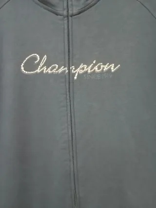 Sudadera Champion Azul Cremallera