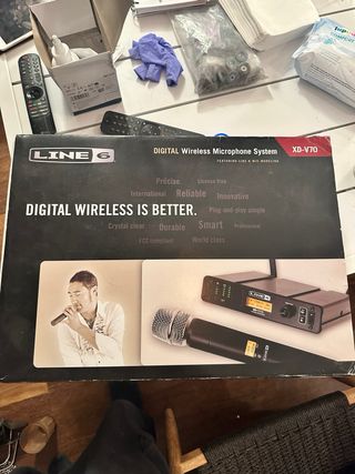 Sistema Micrófono Inalámbrico Line 6 XD