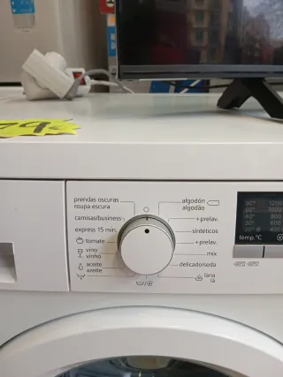Lavadora Siemens iQdrive con garantía
