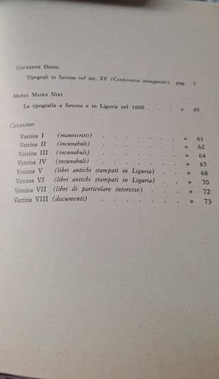 Libro: Cinque secoli di stampa a Savona