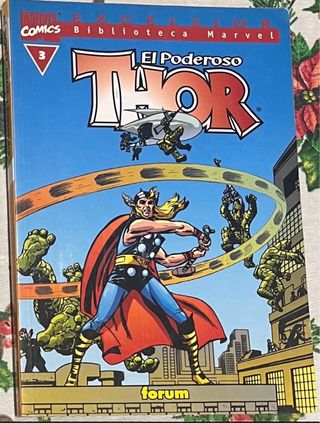 El poderoso Thor 1,2 y 3 cómics español