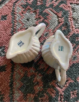 Coppia tazze conchiglia