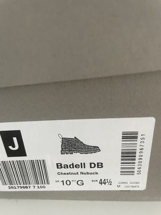 Botines Clarks BADELL DB Hombre Marrones