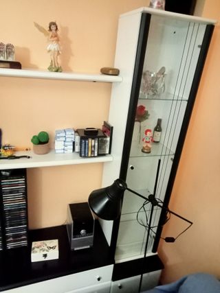 Mueble de salón modular blanco