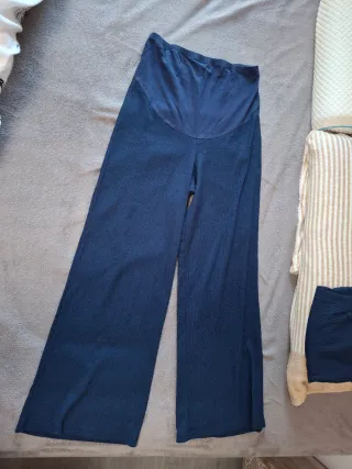 Conjunto premamá azul