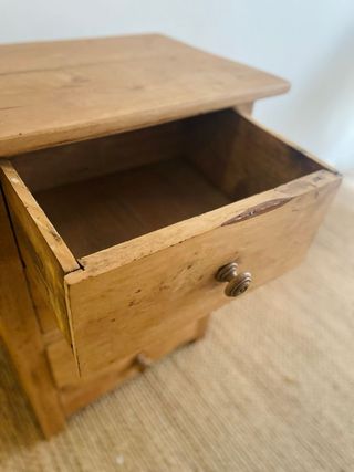 Cómoda de madera final siglo XIX