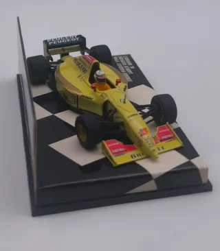 JORDAN PEUGEOT 1996 M. BRUNDLE 1:43 MINICHAMPS