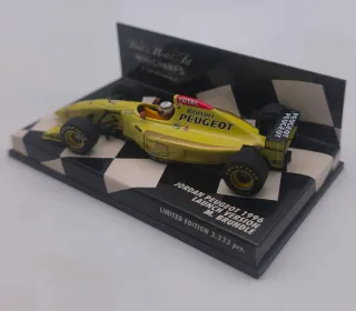 JORDAN PEUGEOT 1996 M. BRUNDLE 1:43 MINICHAMPS