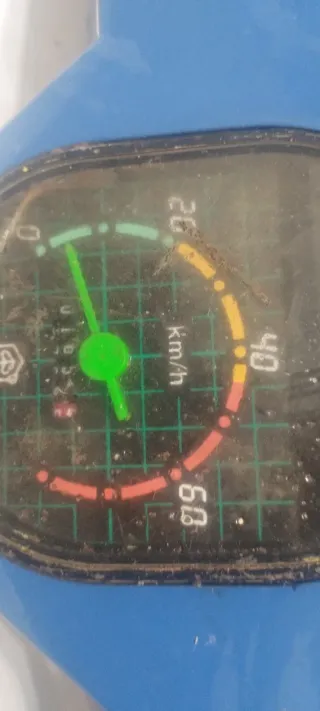 Cuentakilómetros Motovespa Ciclomotor Azul vespino