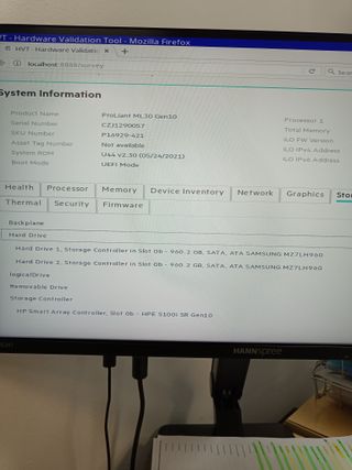 Servidor HPE ProLiant ML30 Gen10 Xeon E-2234