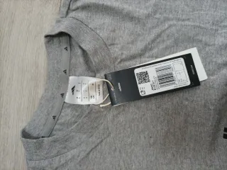 adidas Men's Camiseta Essentials Talla L Gris