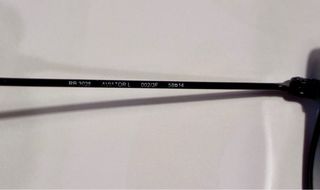 Ray Ban Aviator 58 Nero azzurri sfumati