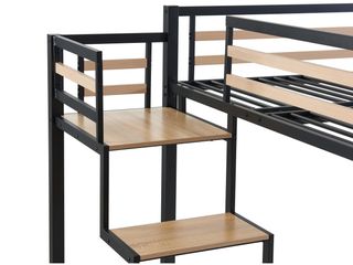 Estructura cama alta con buena escalera