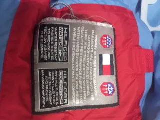 Plumas Tommy Hilfiger Talla L Azul Marino