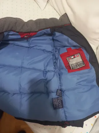 Plumas Tommy Hilfiger Talla L Azul Marino