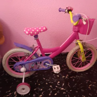 Bicicleta infantil Minnie Mouse