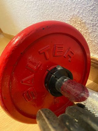 Set de pesas y barras