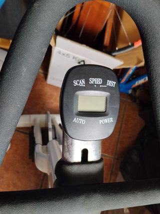 Bicicleta Estática Blanca