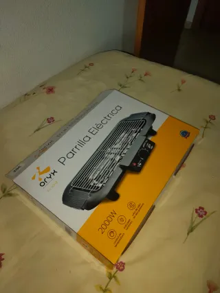 Parrilla Eléctrica Oryx 2000W Nueva