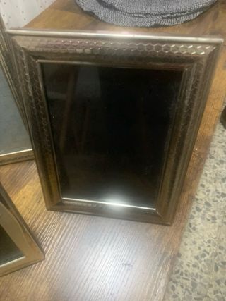 Marcos de fotos plateados varios tamaños