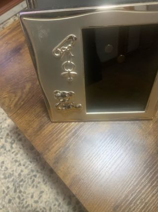 Marcos de fotos plateados varios tamaños