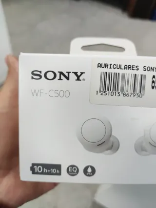 Auriculares Sony WF-C500 Blancos