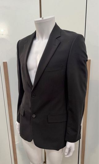 Blazer Zara Uomo Nero Taglia 48