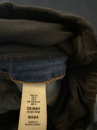 Pantalón premamá vaquero