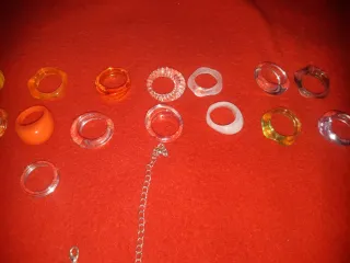 Lote Joyería Fantasía Collares y Anillos