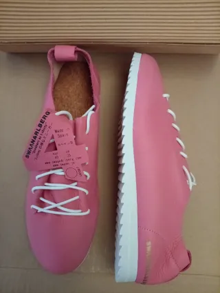 Zapatillas SWANARLBERG Piel Rosa Talla 40 Nuevas