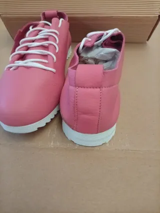 Zapatillas SWANARLBERG Piel Rosa Talla 40 Nuevas