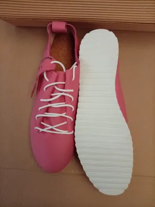 Zapatillas SWANARLBERG Piel Rosa Talla 40 Nuevas