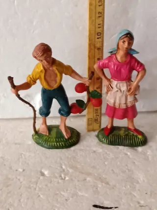 Pastori presepe vintage