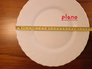 Vajilla Arcopal Blanca Vidrio