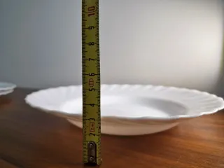 Vajilla Arcopal Blanca Vidrio